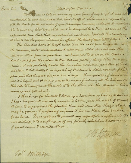 Thomas Jefferson Autograph